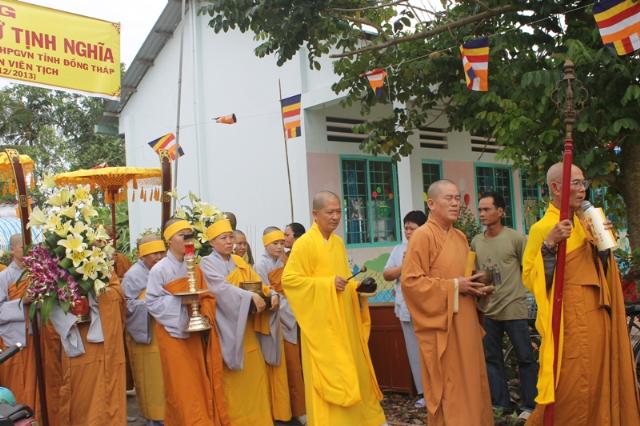Đồng Tháp: Lễ Nhập Bảo Tháp Ni Trưởng Tịnh Nghĩa