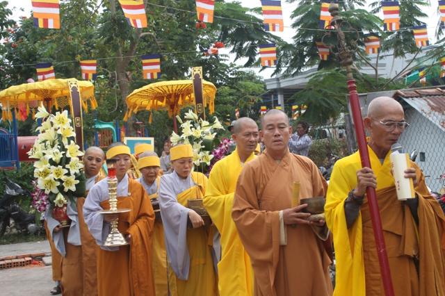 Đồng Tháp: Lễ Nhập Bảo Tháp Ni Trưởng Tịnh Nghĩa