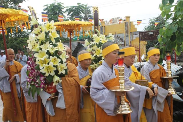 Đồng Tháp: Lễ Nhập Bảo Tháp Ni Trưởng Tịnh Nghĩa