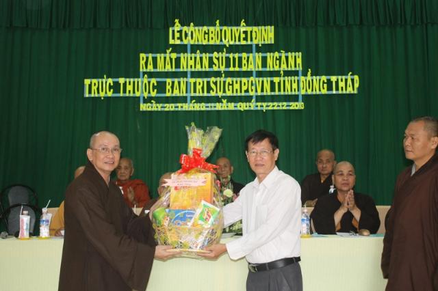 ĐỒNG THÁP: Lễ Ra Mắt 11 Ban Trị Sự GHPGVN Tỉnh Đồng Tháp Nhiệm Kỳ VII (2012 – 2017)