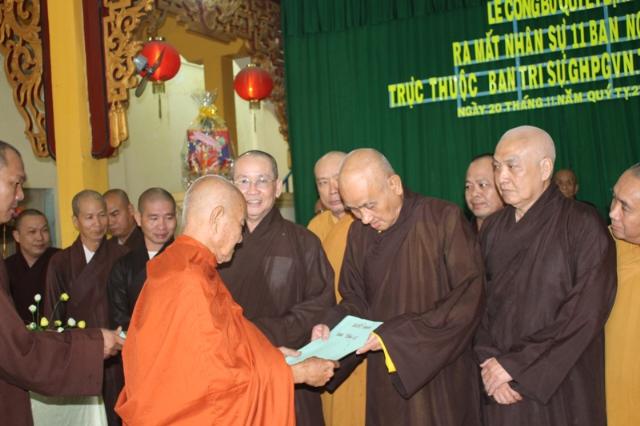 ĐỒNG THÁP: Lễ Ra Mắt 11 Ban Trị Sự GHPGVN Tỉnh Đồng Tháp Nhiệm Kỳ VII (2012 – 2017)