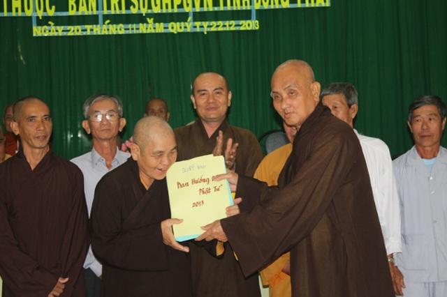 ĐỒNG THÁP: Lễ Ra Mắt 11 Ban Trị Sự GHPGVN Tỉnh Đồng Tháp Nhiệm Kỳ VII (2012 – 2017)