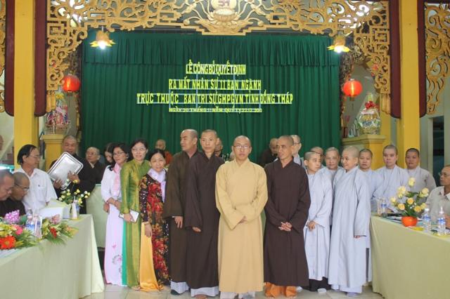 ĐỒNG THÁP: Lễ Ra Mắt 11 Ban Trị Sự GHPGVN Tỉnh Đồng Tháp Nhiệm Kỳ VII (2012 – 2017)