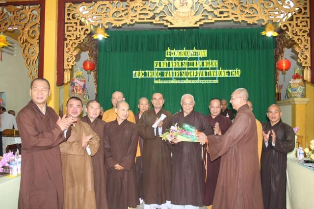 ĐỒNG THÁP: Lễ Ra Mắt 11 Ban Trị Sự GHPGVN Tỉnh Đồng Tháp Nhiệm Kỳ VII (2012 – 2017)