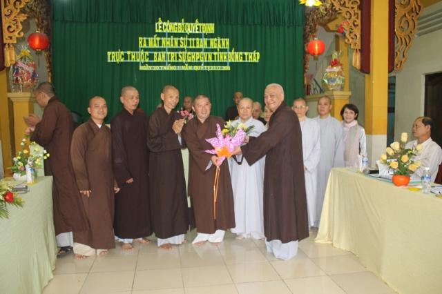 ĐỒNG THÁP: Lễ Ra Mắt 11 Ban Trị Sự GHPGVN Tỉnh Đồng Tháp Nhiệm Kỳ VII (2012 – 2017)