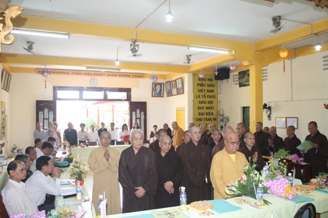 ĐỒNG THÁP: Lễ Ra Mắt 11 Ban Trị Sự GHPGVN Tỉnh Đồng Tháp Nhiệm Kỳ VII (2012 – 2017)