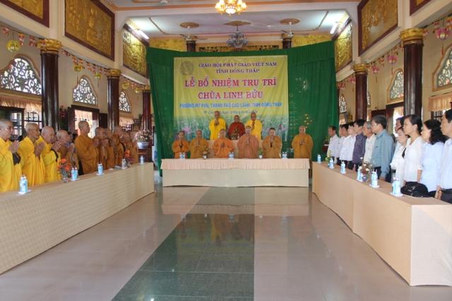 Thành Phố Cao Lãnh: Lễ Bổ Nhiệm Trù Trì Chùa Linh Bửu