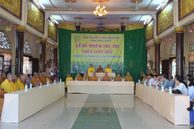 Thành Phố Cao Lãnh: Lễ Bổ Nhiệm Trù Trì Chùa Linh Bửu