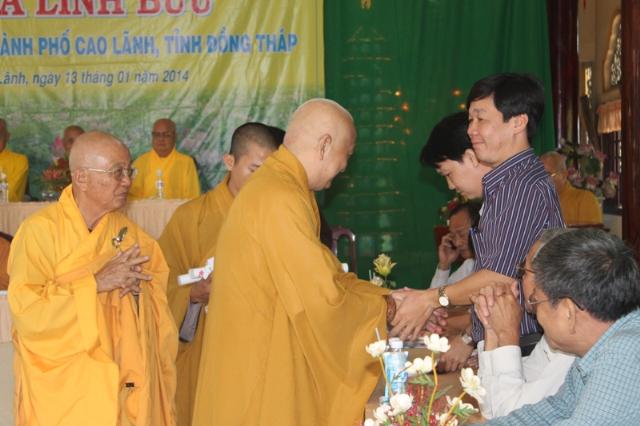 Thành Phố Cao Lãnh: Lễ Bổ Nhiệm Trù Trì Chùa Linh Bửu