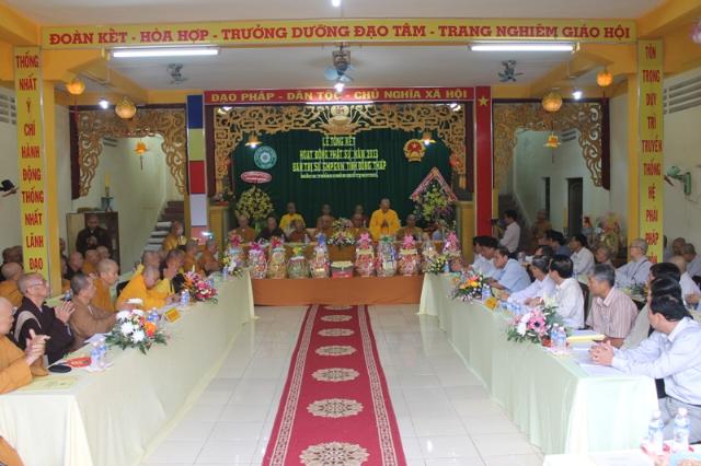 Đồng Tháp: Phật Giáo Đồng Tháp Tổng Kết Hoạt Động Phât Sự Năm 2013