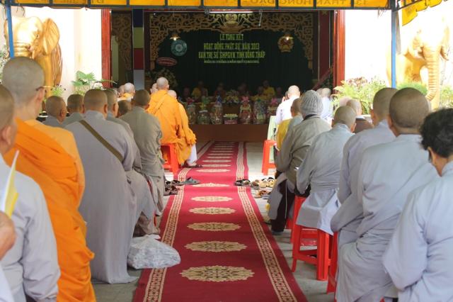 Đồng Tháp: Phật Giáo Đồng Tháp Tổng Kết Hoạt Động Phât Sự Năm 2013
