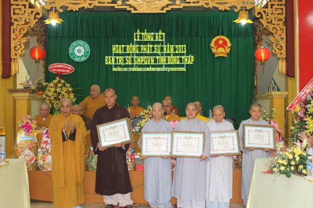 Đồng Tháp: Phật Giáo Đồng Tháp Tổng Kết Hoạt Động Phât Sự Năm 2013