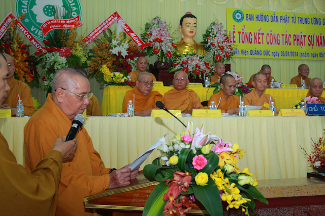 TP.HCM: BHD Phật tử T.Ư Tổng kết công tác Phật sự 2013