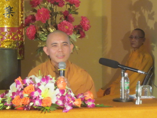 Chùa Minh Thiện khai khóa “Một ngày an lạc” đầu năm