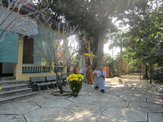 Chùa Minh Thiện khai khóa “Một ngày an lạc” đầu năm