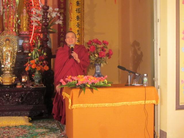 Chùa Sắc tứ Minh Thiện tổ chức khóa tu “Một ngày an lạc”- lần thứ 45