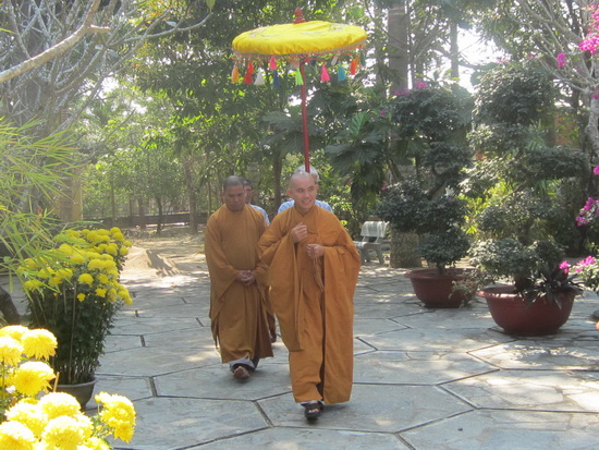 Chùa Minh Thiện khai khóa “Một ngày an lạc” đầu năm