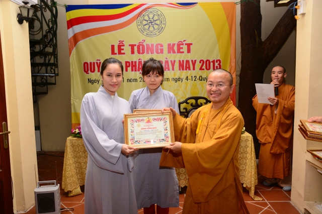 Quỹ từ thiện Đạo Phật Ngày Nay họp mặt tổng kết hoạt động năm 2013