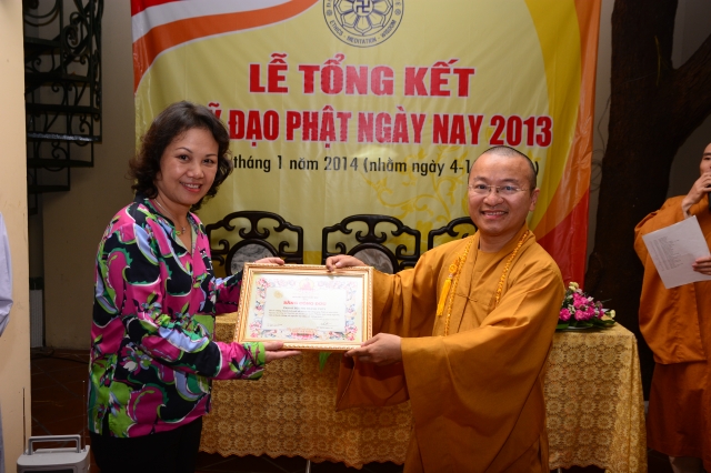 Quỹ từ thiện Đạo Phật Ngày Nay họp mặt tổng kết hoạt động năm 2013