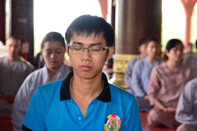 Một ngày an lạc với khóa tu Trở Về Với Bụt do CLB Tuệ Đăng Thường Chiếu tổ chức