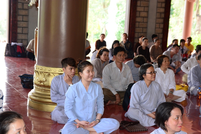 Một ngày an lạc với khóa tu Trở Về Với Bụt do CLB Tuệ Đăng Thường Chiếu tổ chức