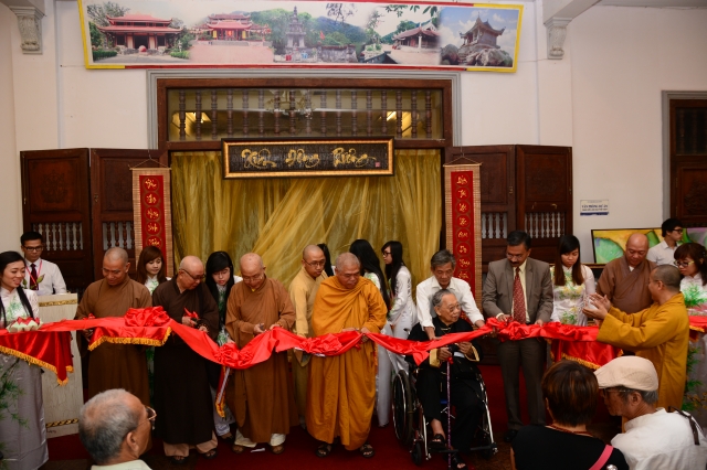 TP.HCM: Khai mạc triển lãm Văn hóa Dân tộc và Phật giáo “Xuân đông phương”