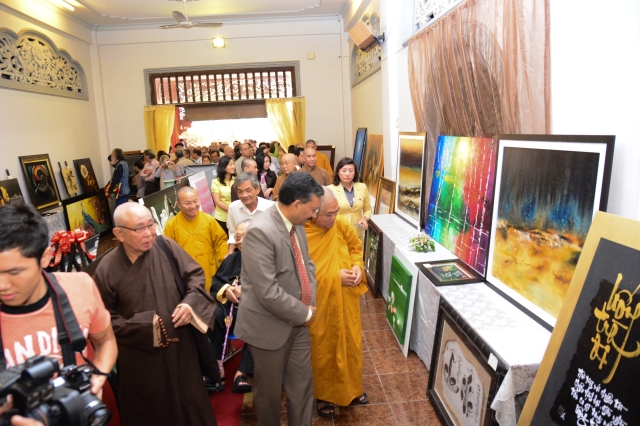 TP.HCM: Khai mạc triển lãm Văn hóa Dân tộc và Phật giáo “Xuân đông phương”