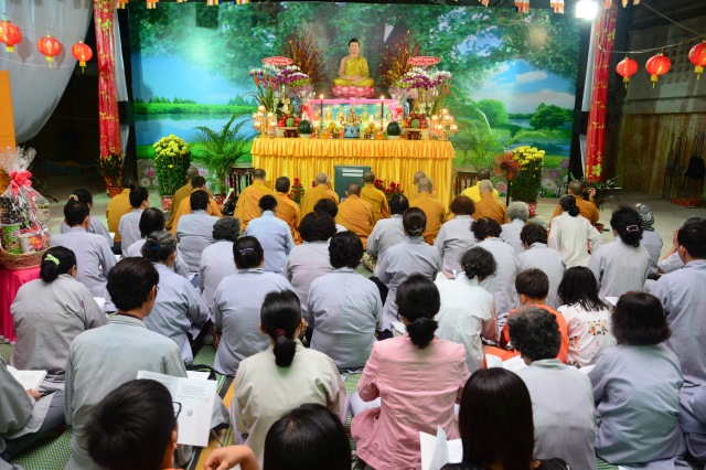 Lễ tưởng niệm GS. TS. Trần Chung Ngọc tại chùa Giác Ngộ nhân tuần thất thứ nhất