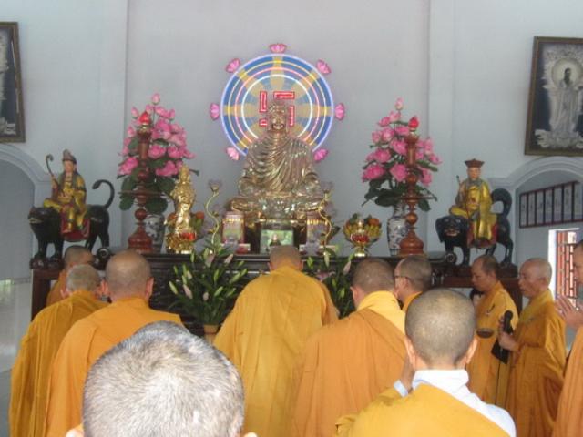 Chùa Trường Thọ tổ chức lễ an vị Phật