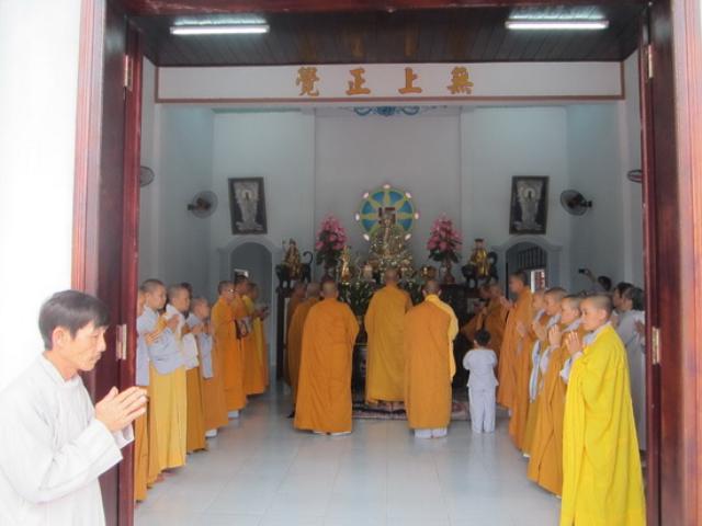 Chùa Trường Thọ tổ chức lễ an vị Phật