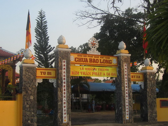 Lễ an vị tôn tượng Phật A Di Đà tại chùa Bảo Long