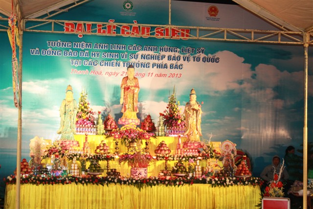 Thanh Hóa: Lễ cầu siêu các anh hùng liệt sĩ tại các chiến trường phía Bắc