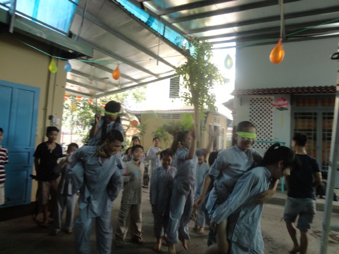 TP.HCM: Buổi Tất niên khóa tu Gieo Hạt Từ Tâm chùa Thiên Chánh