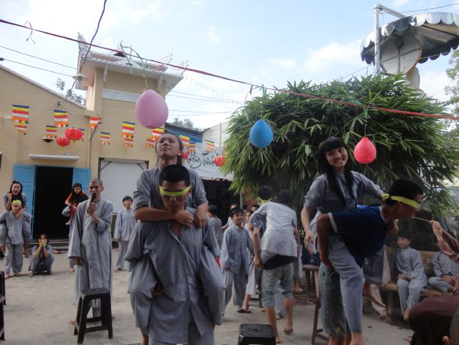 TP.HCM: Buổi Tất niên khóa tu Gieo Hạt Từ Tâm chùa Thiên Chánh