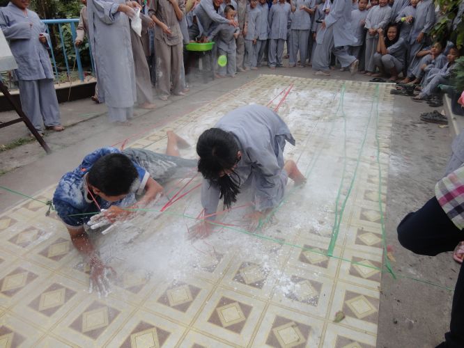 TP.HCM: Buổi Tất niên khóa tu Gieo Hạt Từ Tâm chùa Thiên Chánh