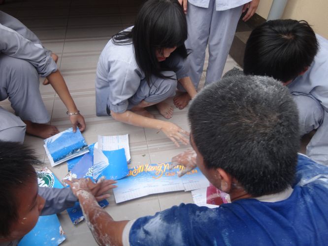 TP.HCM: Buổi Tất niên khóa tu Gieo Hạt Từ Tâm chùa Thiên Chánh