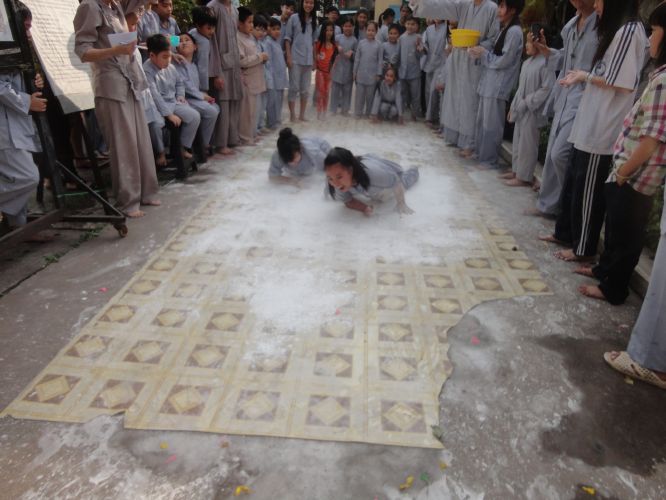 TP.HCM: Buổi Tất niên khóa tu Gieo Hạt Từ Tâm chùa Thiên Chánh