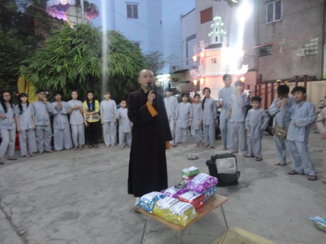 TP.HCM: Buổi Tất niên khóa tu Gieo Hạt Từ Tâm chùa Thiên Chánh