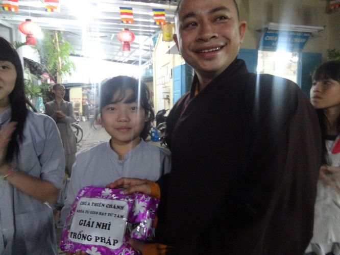 TP.HCM: Buổi Tất niên khóa tu Gieo Hạt Từ Tâm chùa Thiên Chánh