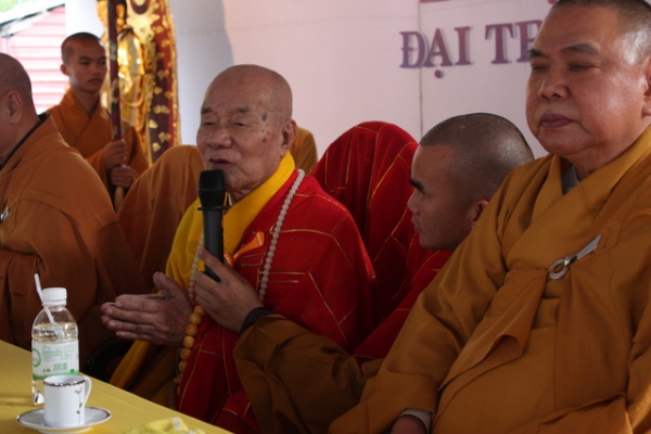 Khánh Hòa: Lễ Đặt đá Đại trùng tu chùa Hòa Tân (Cam Lâm)