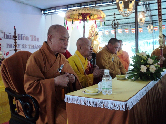 Khánh Hòa: Lễ Đặt đá Đại trùng tu chùa Hòa Tân (Cam Lâm)