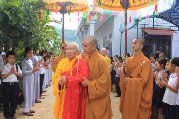 Khánh Hòa: Lễ Đặt đá Đại trùng tu chùa Hòa Tân (Cam Lâm)