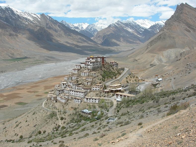 Độc đáo tu viện Key Gompa - Ấn Độ