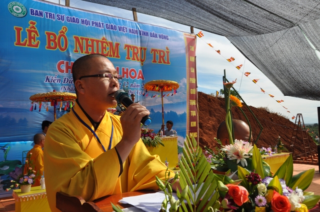 Đăk Nông: Lễ bổ nhiệm trụ trì chùa Liên Hoa