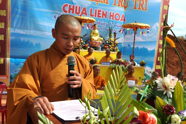Đăk Nông: Lễ bổ nhiệm trụ trì chùa Liên Hoa