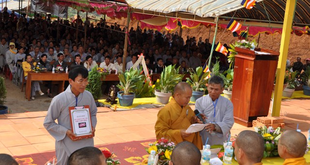 Đăk Nông: Lễ bổ nhiệm trụ trì chùa Liên Hoa