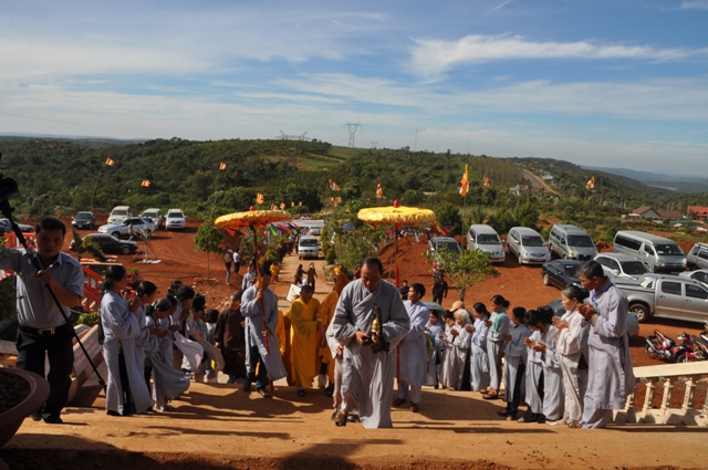 Đăk Nông: Lễ bổ nhiệm trụ trì chùa Liên Hoa