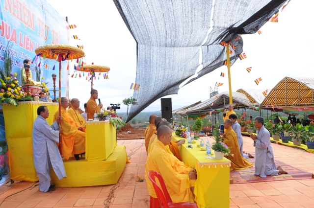 Đăk Nông: Lễ bổ nhiệm trụ trì chùa Liên Hoa