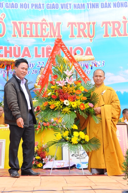 Đăk Nông: Lễ bổ nhiệm trụ trì chùa Liên Hoa