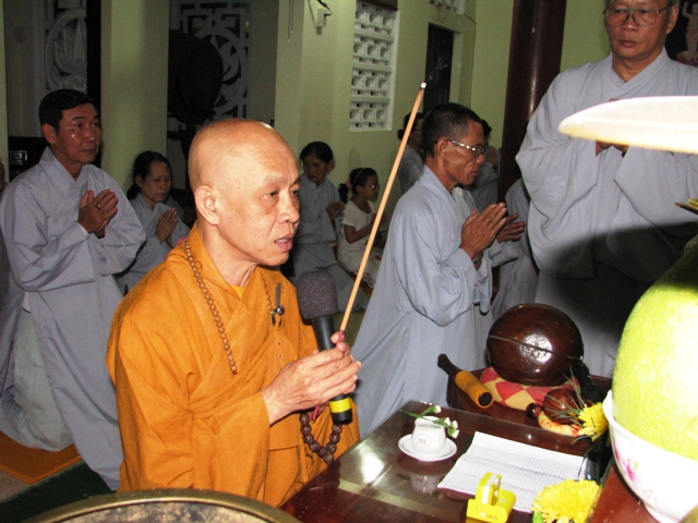 Lễ khánh đản Đức Phật A Di Đà tại chùa Lâm Tỳ Ni (Nha Trang)